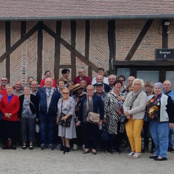 Le groupe a passé un agréable séjour en Sologne en enchaînant les visites culturelles et agricoles. Photo DR