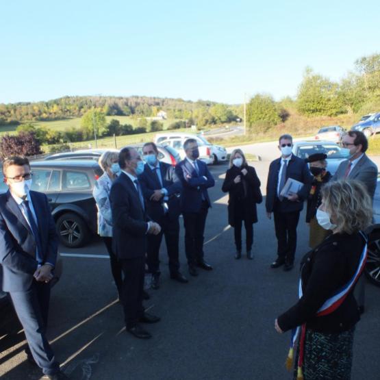 Le directeur de l’agence nationale de la cohésion des territoires était en visite en Meuse le 8 octobre.