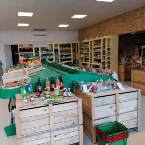 A St Mihiel, le magasin Au petit paysan s’est installé dans un nouveau local plus spacieux et plus  accueillant. Crédit : DR