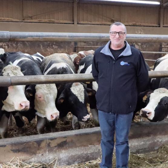 «J’ai une vraie ambition pour l’élevage» souligne Olivier Pergent, nouveau président d’EMC2 élevage. Photo : A.J.
