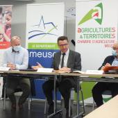 Jérôme Dumont, président du Conseil départemental : "« L’agriculture, c’est notre quotidien, et surtout notre avenir ». Crédit : A.HUMBERTCLAUDE