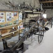 Le musée est aménagé dans un bâtiment de la ferme. Photo : A. H..