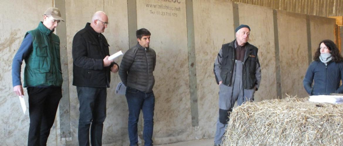 «Je ne voulais pas dépendre de l’extérieur en achetant des pulpes de betteraves », a expliqué Philippe Collin. (Crédit : A. HUMBERTCLAUDE) «Je ne voulais pas dépendre de l’extérieur en achetant des pulpes de betteraves », a expliqué Philippe Collin. (Crédit : A. HUMBERTCLAUDE)