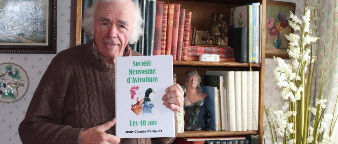 Jean-Claude Périquet est le créateur de la race de poule Meusienne. Photo : DR