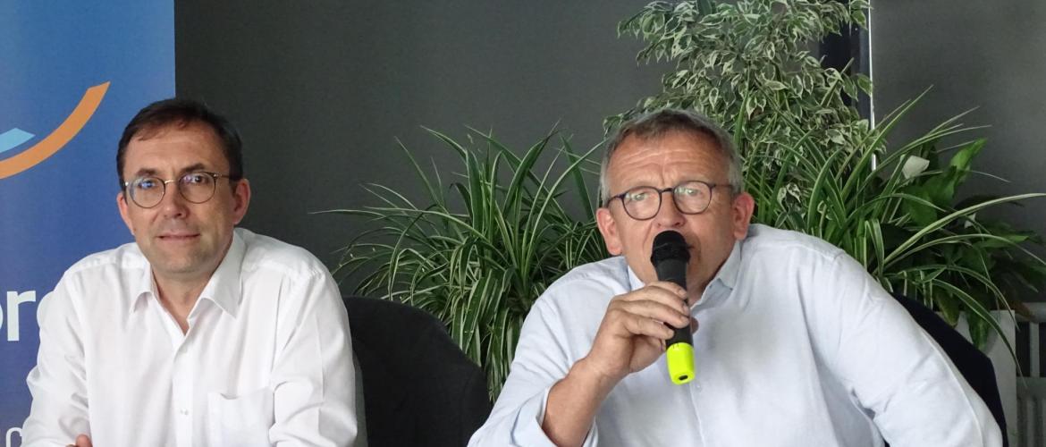 Stéphane Charrier et Jean-Philippe Duval : « un conseil proactif et tourné vers l’innovation ». Photo : Jean-Luc MASSON